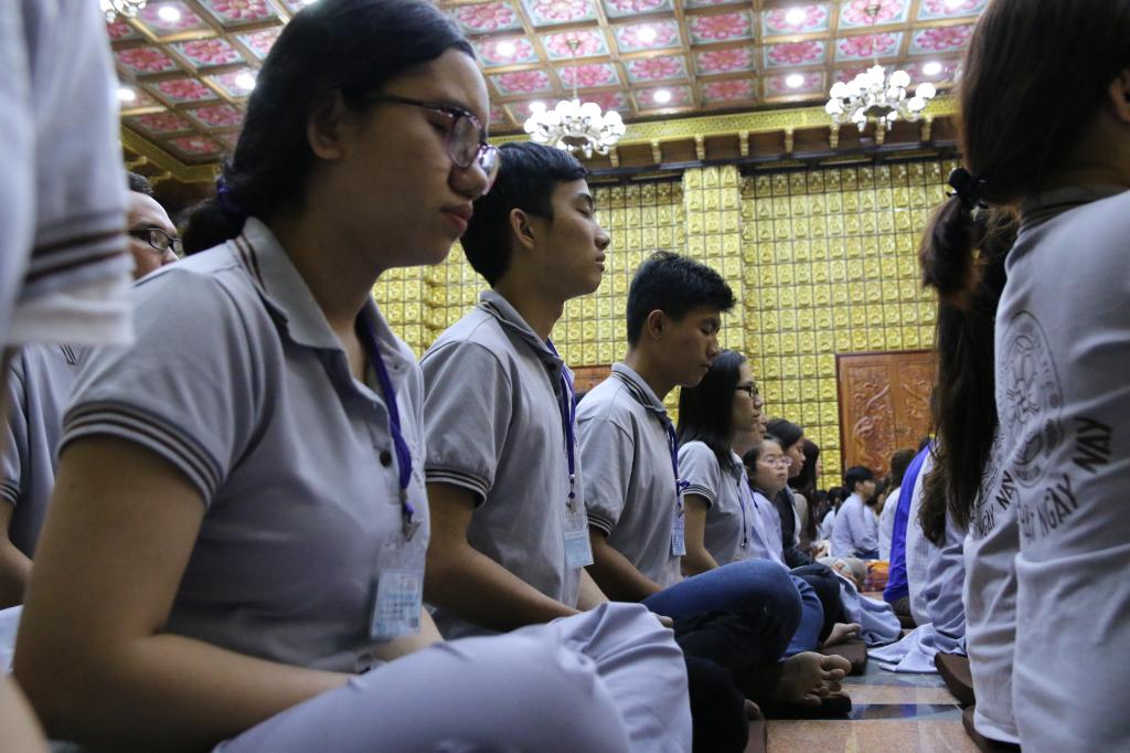 Chùa Giác Ngộ: Khóa tu ‘’Tuổi Trẻ Hướng Phật’’ lần thứ 9