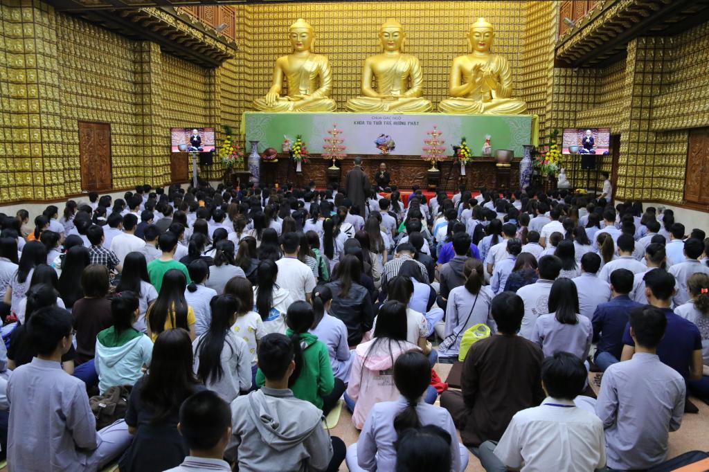 Chùa Giác Ngộ: Khóa tu ‘’Tuổi Trẻ Hướng Phật’’ lần thứ 9