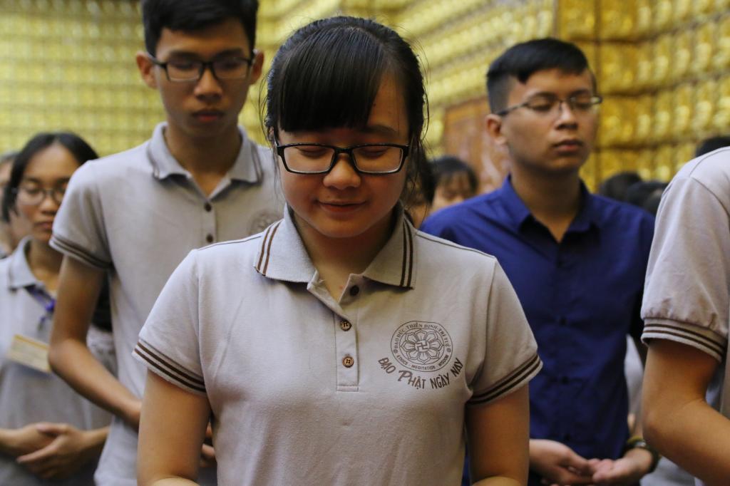 Chùa Giác Ngộ: Khóa tu ‘’Tuổi Trẻ Hướng Phật’’ lần thứ 9