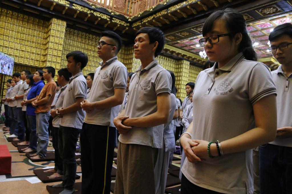 Chùa Giác Ngộ: Khóa tu ‘’Tuổi Trẻ Hướng Phật’’ lần thứ 9