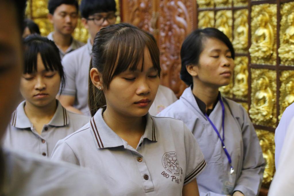 Chùa Giác Ngộ: Khóa tu ‘’Tuổi Trẻ Hướng Phật’’ lần thứ 9