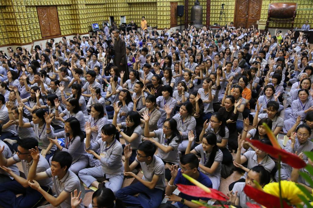 Chùa Giác Ngộ: Khóa tu ‘’Tuổi Trẻ Hướng Phật’’ lần thứ 9