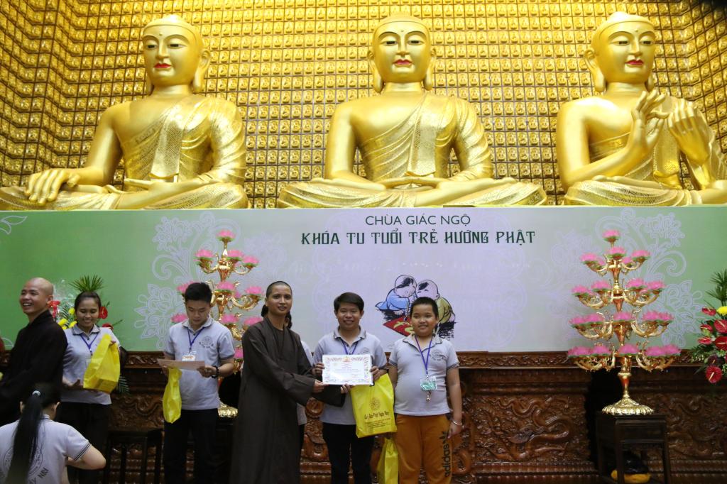 Chùa Giác Ngộ: Khóa tu ‘’Tuổi Trẻ Hướng Phật’’ lần thứ 9