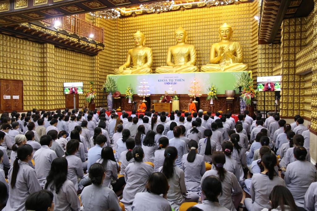 Chùa Giác Ngộ: Khóa tu Thiền lần thứ 1