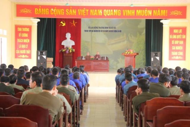 Thái Bình : Chùa Từ Xuyên Tặng Qùa Và Chia Sẽ Phật Pháp Cho Các Trại Viên Tại Trung Tâm Cai Nghiện Ma Túy Và Chăm Sóc Đối Tượng Xã Hội Tỉnh Thái Bình