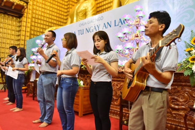 Chùa Giác Ngộ: Khóa tu Ngày An Lạc lần thứ 14
