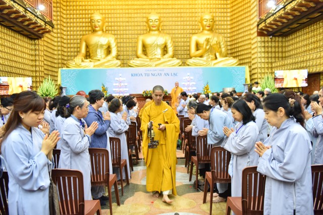 Chùa Giác Ngộ: Khóa tu Ngày An Lạc lần thứ 14