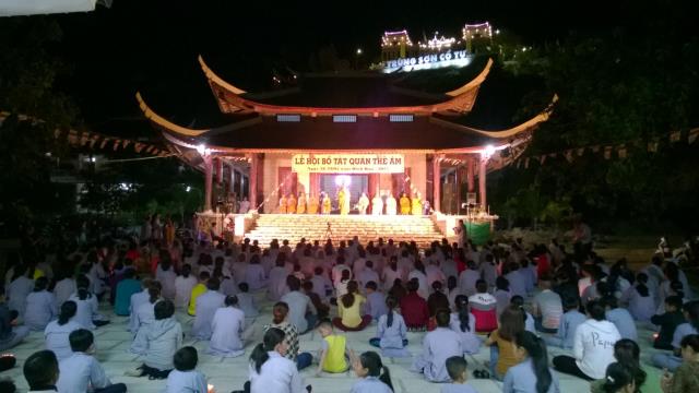 Lễ hội Bồ Tát Quán Thế Âm tại Thiền viện Trúc Lâm Viên Ngộ,tỉnh Ninh Thuận 2017