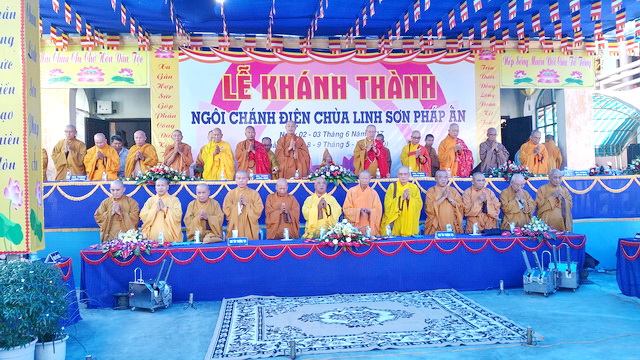 Khánh Hòa: Đại lễ khánh tạ lạc thành chùa Linh Sơn Pháp Ấn