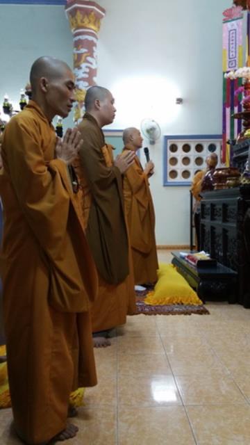 Tết Nguyên Tiêu và lễ cầu an đầu năm tại chùa Đức Hòa.