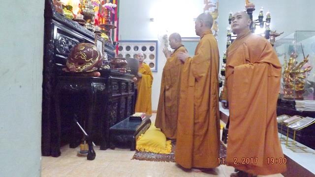 Tết Nguyên Tiêu và lễ cầu an đầu năm tại chùa Đức Hòa.