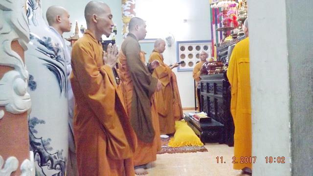 Tết Nguyên Tiêu và lễ cầu an đầu năm tại chùa Đức Hòa.