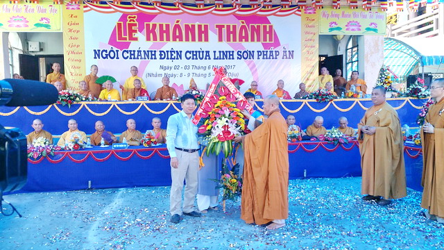 Khánh Hòa: Đại lễ khánh tạ lạc thành chùa Linh Sơn Pháp Ấn