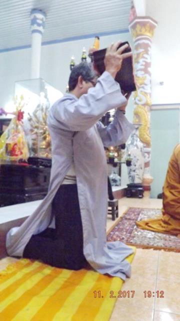 Tết Nguyên Tiêu và lễ cầu an đầu năm tại chùa Đức Hòa.