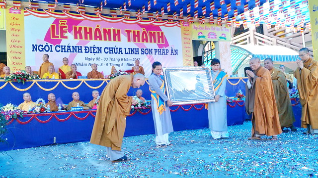 Khánh Hòa: Đại lễ khánh tạ lạc thành chùa Linh Sơn Pháp Ấn