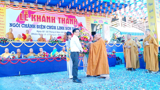 Khánh Hòa: Đại lễ khánh tạ lạc thành chùa Linh Sơn Pháp Ấn