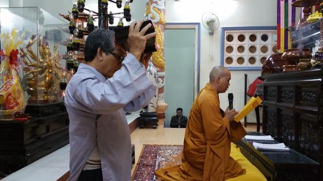 Tết Nguyên Tiêu và lễ cầu an đầu năm tại chùa Đức Hòa.