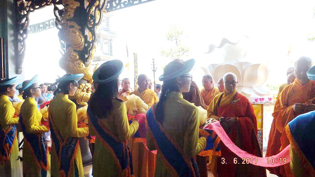 Khánh Hòa: Đại lễ khánh tạ lạc thành chùa Linh Sơn Pháp Ấn