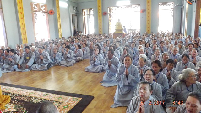 Lễ an vị tôn tượng Đức Bổn sư tại chùa Linh Sơn Pháp Ấn.