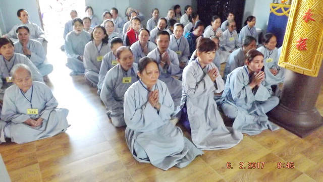 Lễ an vị tôn tượng Đức Bổn sư tại chùa Linh Sơn Pháp Ấn.