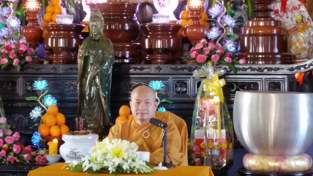 Lễ an vị tôn tượng Đức Bổn sư tại chùa Linh Sơn Pháp Ấn.