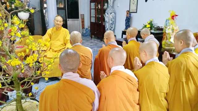 Khánh Hòa: Chúc mừng khánh tuế Hòa thượng Trưởng Ban Trị Sự