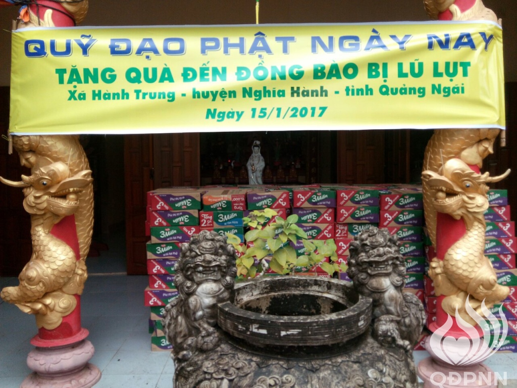 Quỹ Đạo Phật Ngày Nay - Tổng kết chương trình Quà Tết Yêu Thương - Đợt 2 tại TP. Hồ Chí Minh, Hà Tĩnh, Quảng Ngãi (C95)