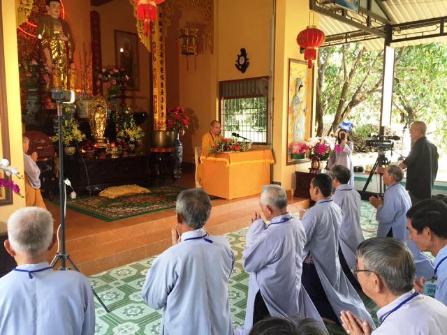 Khánh Hòa: Khóa tu Niệm Phật Một Ngày An Lạc lần thứ 83 tại chùa Sắc Tứ Minh Thiện
