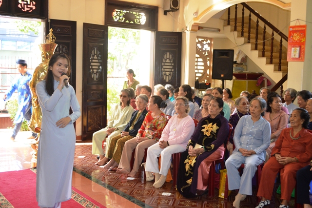 Khánh Hòa: Chùa Linh Thứu Mừng thọ 160 Phật tử cao tuổi