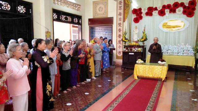 Khánh Hòa: Chùa Linh Thứu Mừng thọ 160 Phật tử cao tuổi