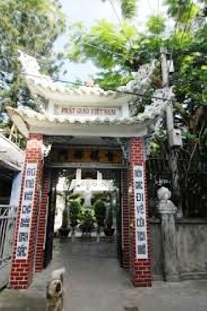 Đầu Xuân vản cảnh Tổ đình Sắc tứ Hội Phước – ngôi chùa cổ có cây  lão Mai cao 12m