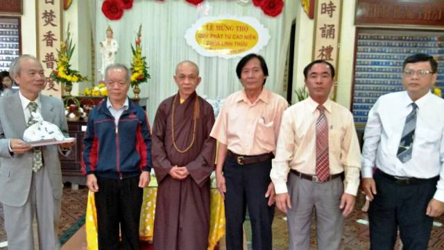 Khánh Hòa: Chùa Linh Thứu Mừng thọ 160 Phật tử cao tuổi