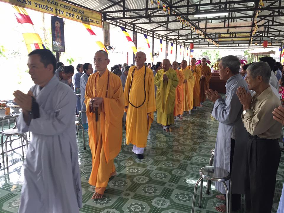 Khánh Hòa: Chùa Sắc tứ Minh Thiện Tổng kết Khóa tu Niệm Phật - Một Ngày An Lạc năm 2016