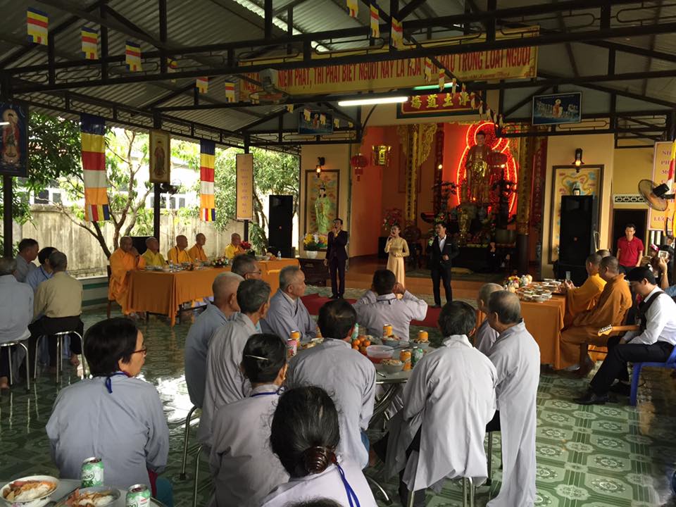 Khánh Hòa: Chùa Sắc tứ Minh Thiện Tổng kết Khóa tu Niệm Phật - Một Ngày An Lạc năm 2016