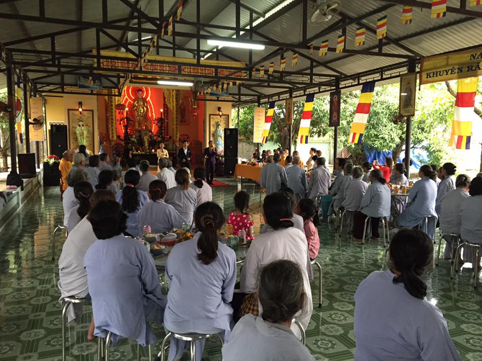 Khánh Hòa: Chùa Sắc tứ Minh Thiện Tổng kết Khóa tu Niệm Phật - Một Ngày An Lạc năm 2016