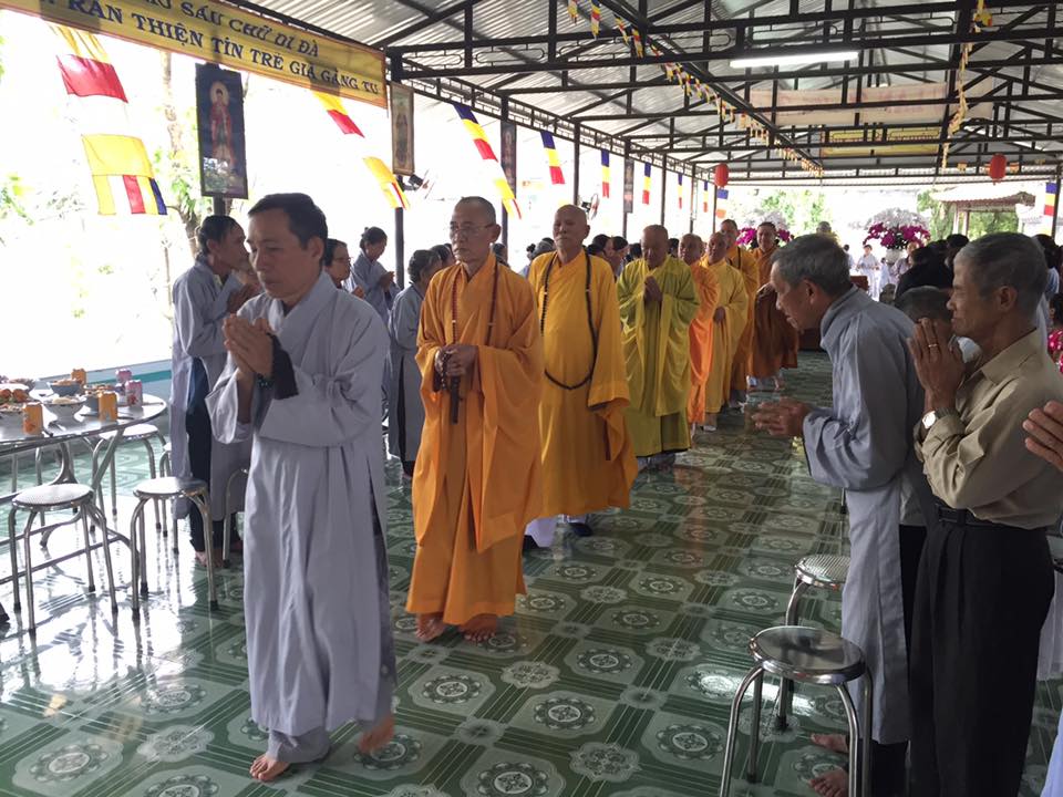 Khánh Hòa: Chùa Sắc tứ Minh Thiện Tổng kết Khóa tu Niệm Phật - Một Ngày An Lạc năm 2016