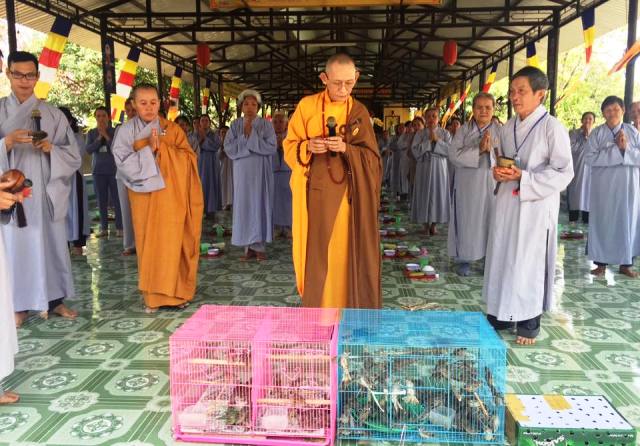 Khánh Hòa: Khóa tu Niệm Phật Một Ngày An Lạc lần thứ 83 tại chùa Sắc Tứ Minh Thiện
