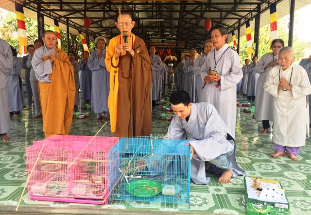 Khánh Hòa: Khóa tu Niệm Phật Một Ngày An Lạc lần thứ 83 tại chùa Sắc Tứ Minh Thiện
