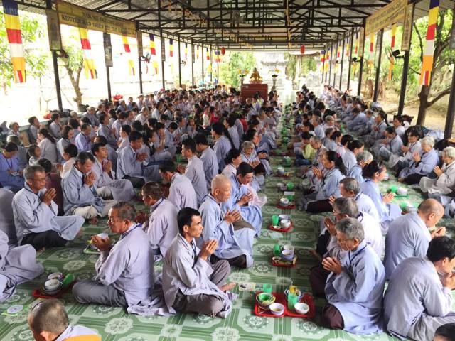 Khánh Hòa: Khóa tu Niệm Phật Một Ngày An Lạc lần thứ 83 tại chùa Sắc Tứ Minh Thiện