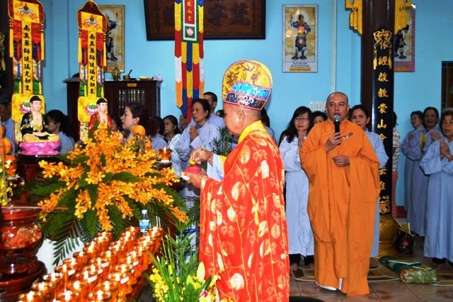 Khánh Hòa: Tổ đình Nghĩa Phương Khai đàn Pháp hội Dược Sư Thất châu