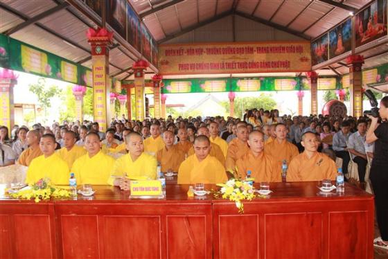 Lễ đặt đá - Phạt mộc xây dựng chùa Mèo - Lang Chánh