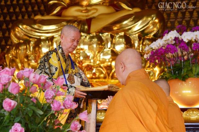 Bổ nhiệm TT. Thích Lệ Trang trú trì chùa Huê Nghiêm