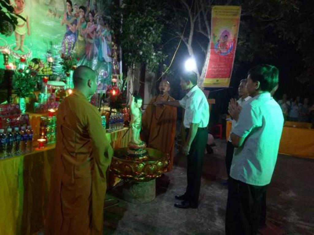 Chùa Phúc Bồi mừng Phật đản