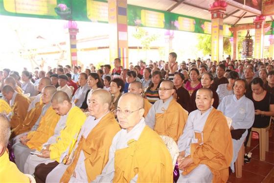 Lễ đặt đá - Phạt mộc xây dựng chùa Mèo - Lang Chánh