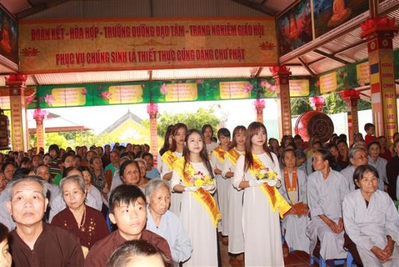 Lễ đặt đá - Phạt mộc xây dựng chùa Mèo - Lang Chánh