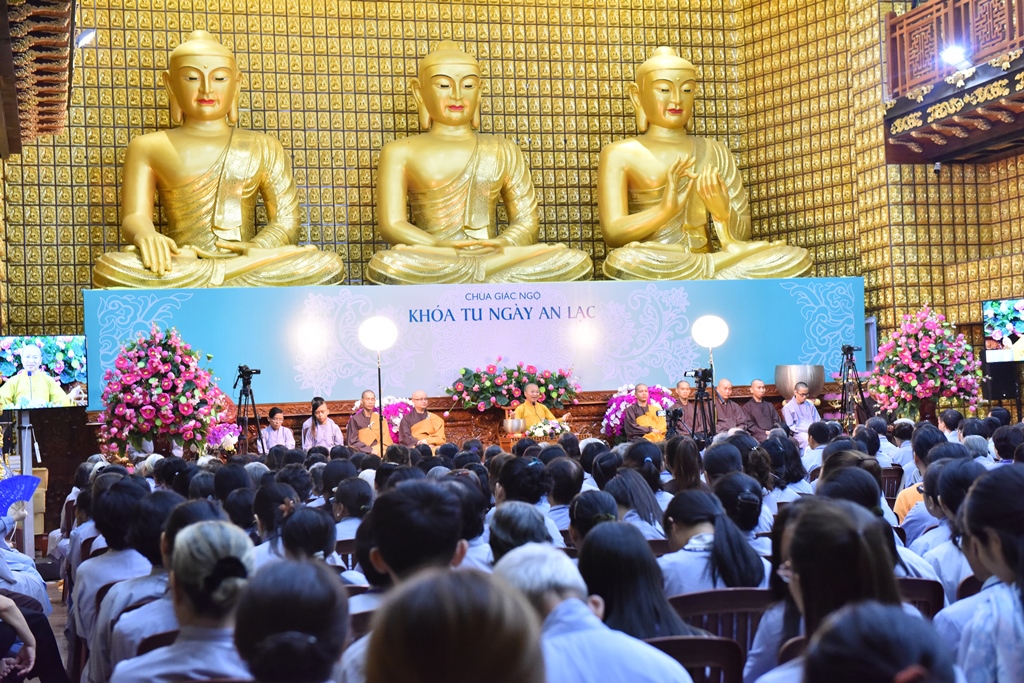 Chùa Giác Ngộ: Khóa tu ngày an lạc lần thứ 19