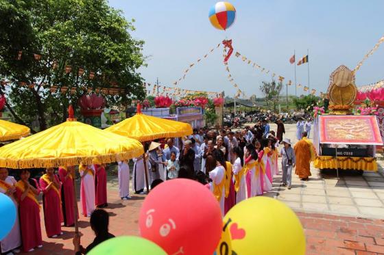 Chùa Đống Cao tổ chức Phật đản