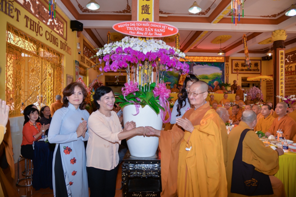 TP.HCM: Đại lễ lạc thành chùa Pháp giới, quận Tân phú