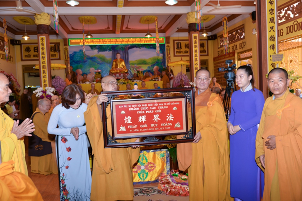 TP.HCM: Đại lễ lạc thành chùa Pháp giới, quận Tân phú