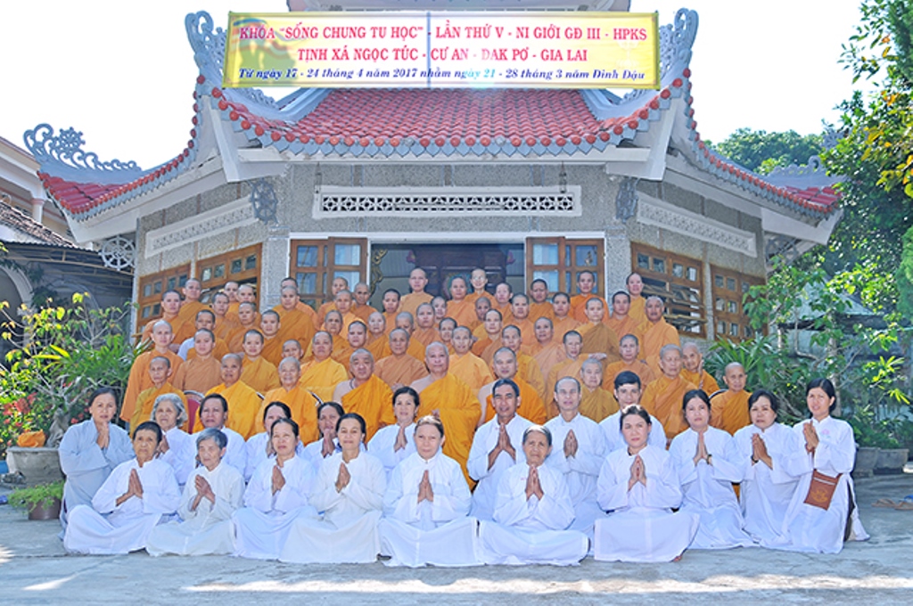 Khai mạc khóa sống chung tu học lần thứ 5